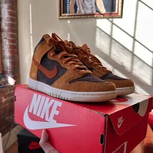 Nike Dunk High PRM Dark Russet